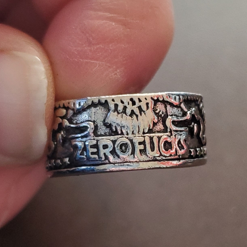 Size 7 Band "Zero F*cks"